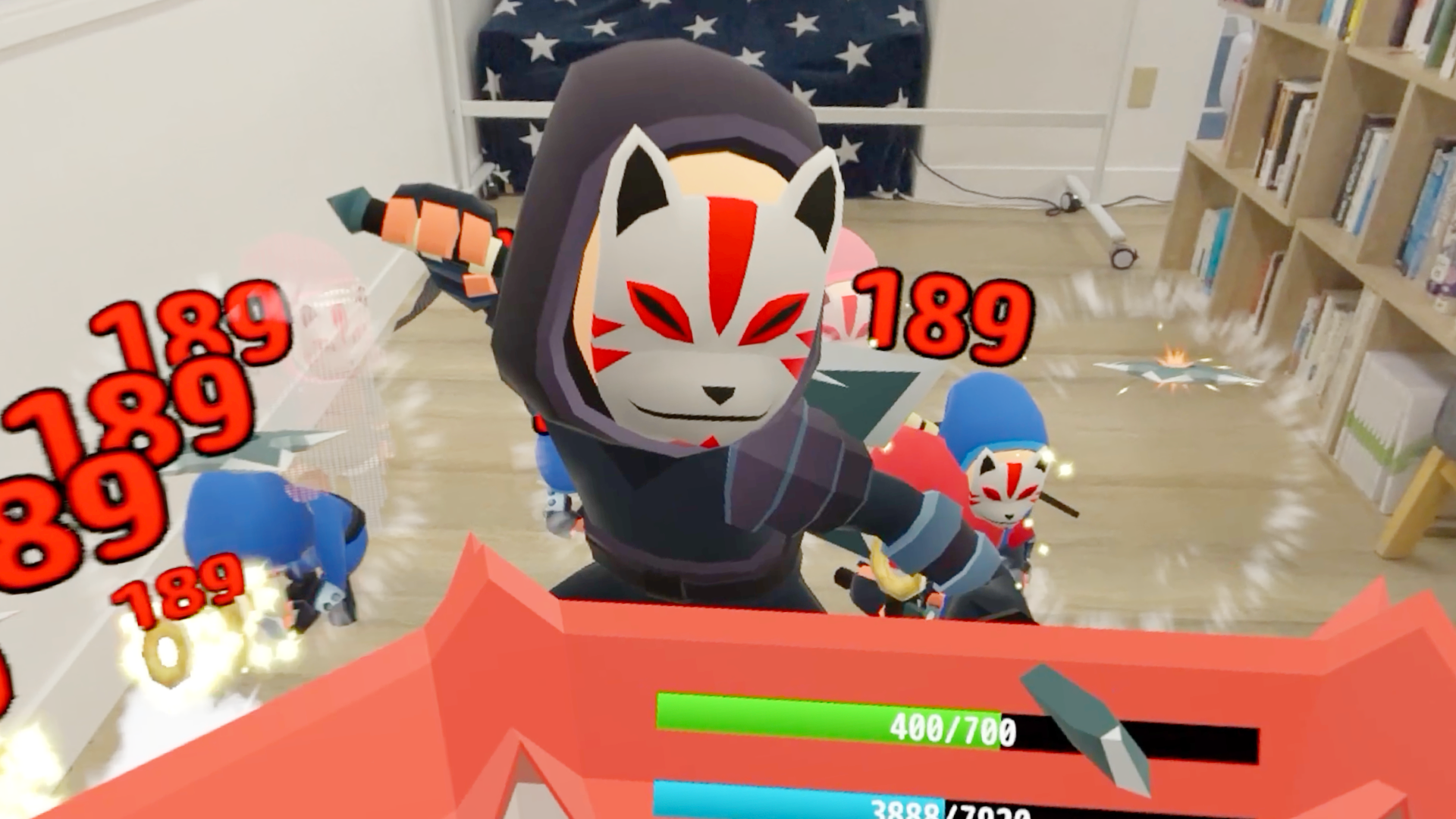 Apple Vision Pro向け空間シューティングゲーム「Shuriken Survivor」