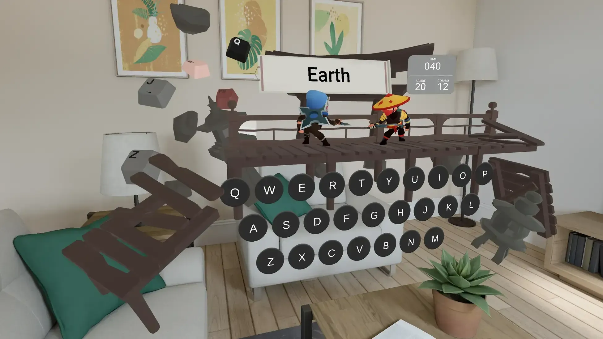 ARエンタメのGraffity、Apple Vision Pro向けのSpatialゲームをリリース