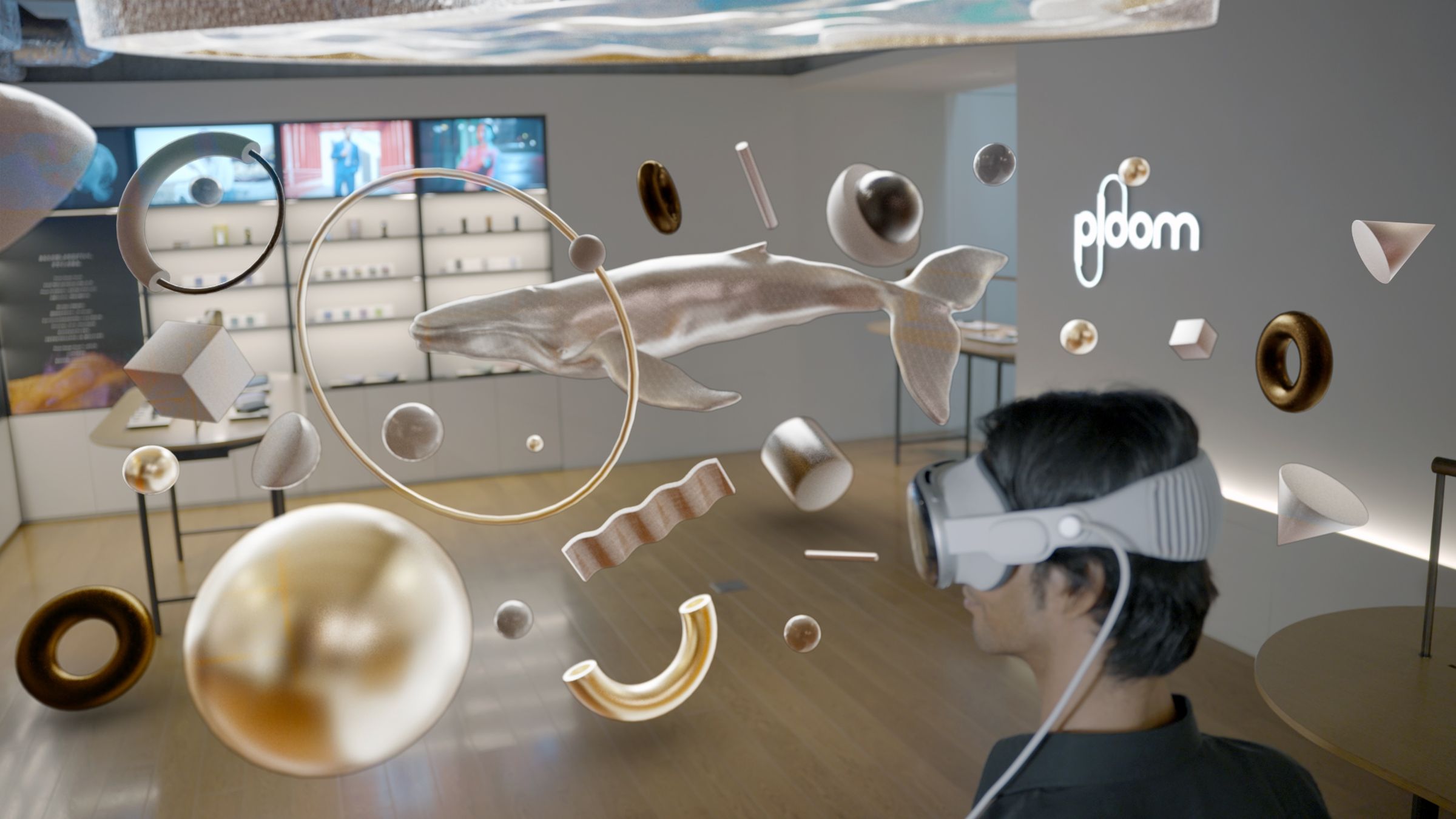 Apple Vision Proを活用した空間映像体験 「Ploom Dive」