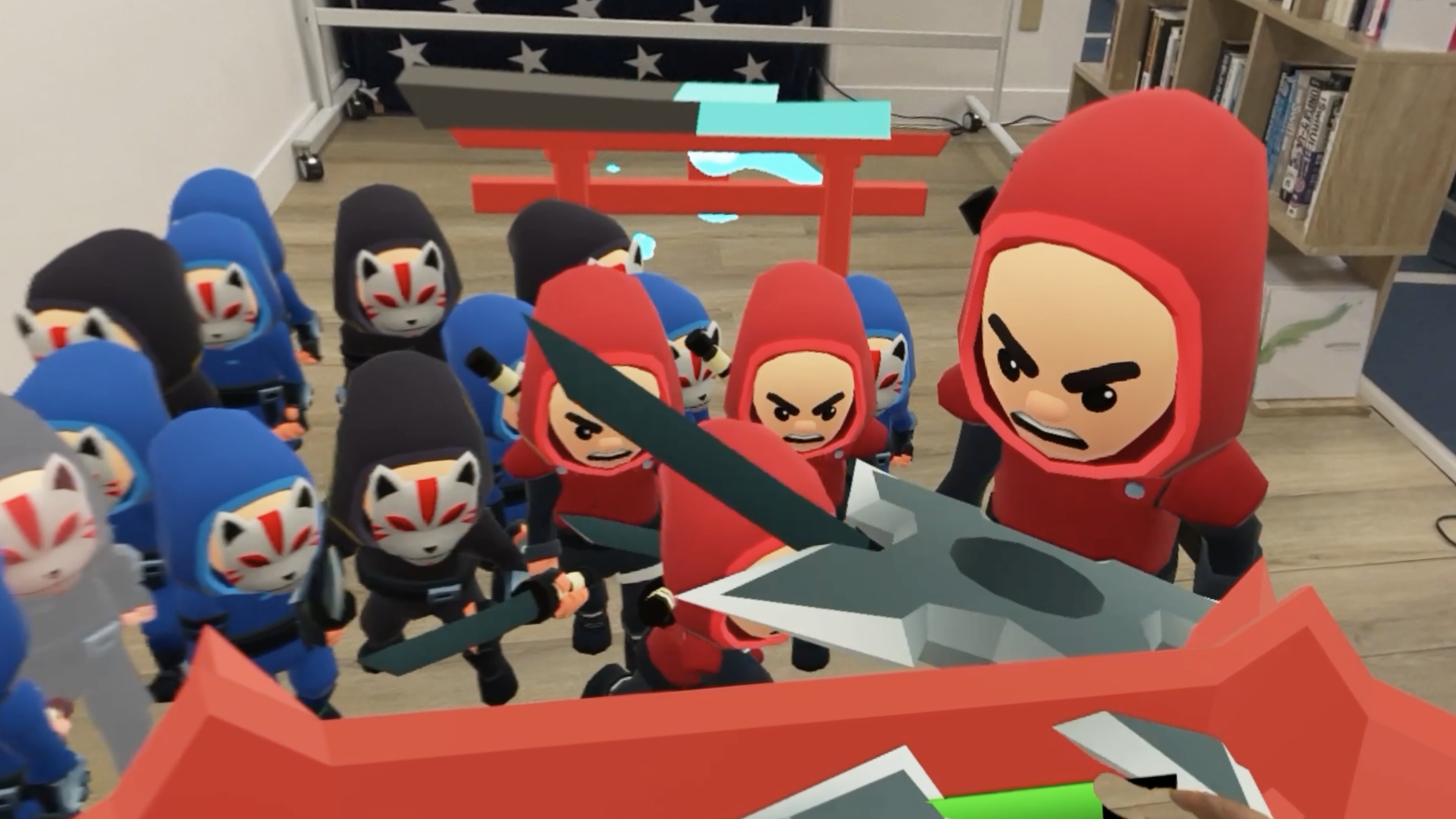 Apple Vision Pro向け空間シューティングゲーム「Shuriken Survivor」