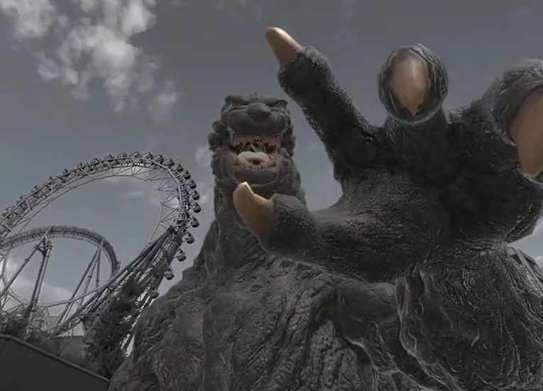屋外型ARアトラクション「ゴジラAR ゴジラ VS 東京ドーム」